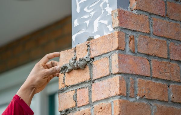 Brick Pillar Repair in Anaheim
