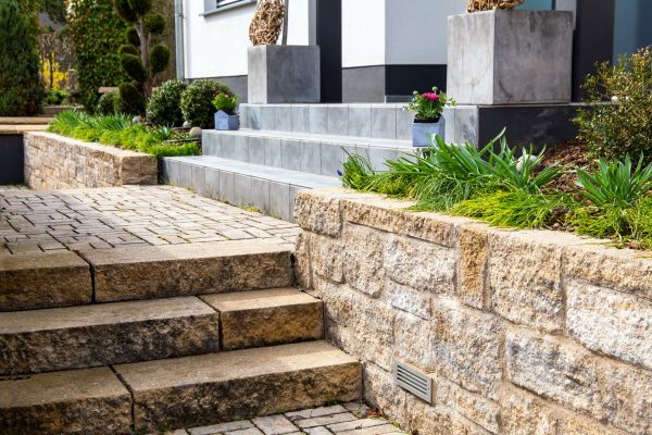 Stone Step Replacement in Anaheim