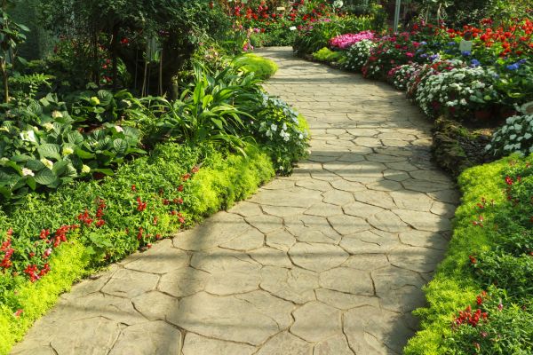 Stone Pathway Repair in Anaheim