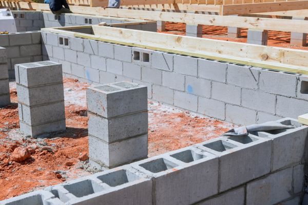 Cement Block Installation in Anaheim